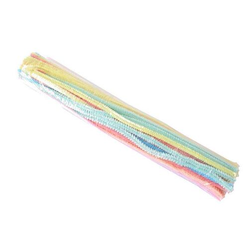 Wholesale Macaron-Colored Twisted Rods, DIY Flower Bouquet C