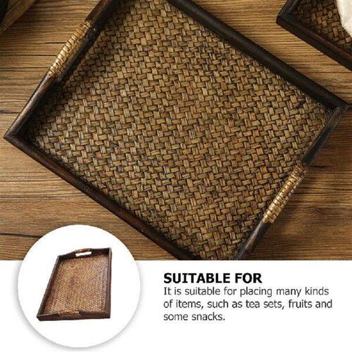 Wooden Pallet Tea Cup Storage Container Simple Practical