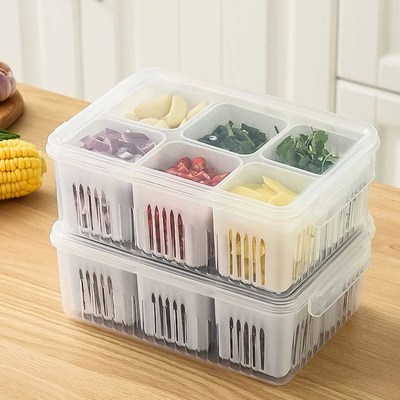 Refrigerator Storage Box Fridge Organizer Vegetable Fruit Fr