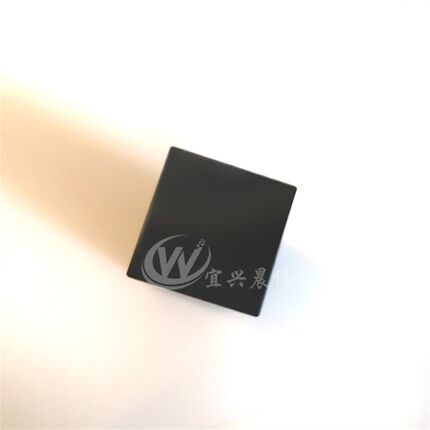 黑壁玻璃比色皿 挡光体 分析仪器调零  练习专用 面黑壁