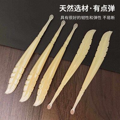 New High-End Ear Pick with Soft Tip - Gentle on Ears, Thin M