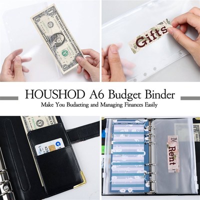 budget binder with 30pcs money organizer cash savings book
