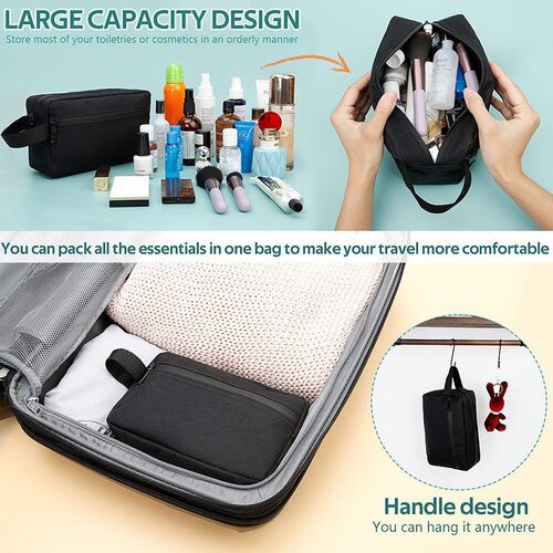 Travel Mens Toiletry Bag Women Cosmetic Necessaire Case Wate