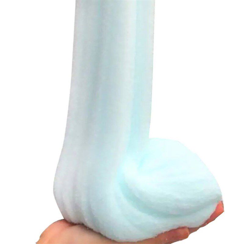 100ml Cotton Candy Cloud Slime Solid Color Swirl Scented Cla图片