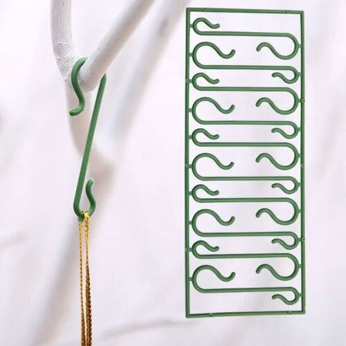 100/10PCS Metal S-Shaped Hooks Christmas Tree Ball Pendant H