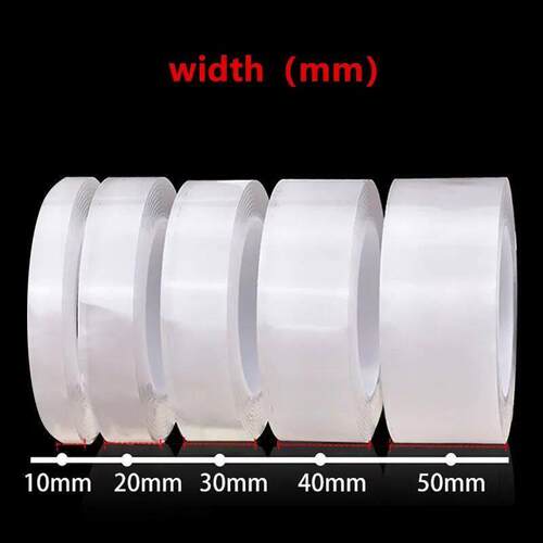 1/3/5m Nano Tape Double-Sided Adhesive Tape Traceless Waterp