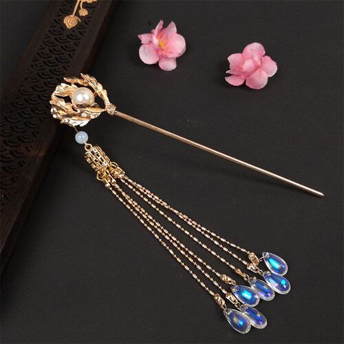 Vintage Accessory Tassel Hairpin Fairy Womens Ancient Style