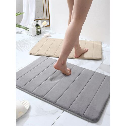 Soft Memory Foam Bath Bathroom Floor Shower Rug Non-slip Mat