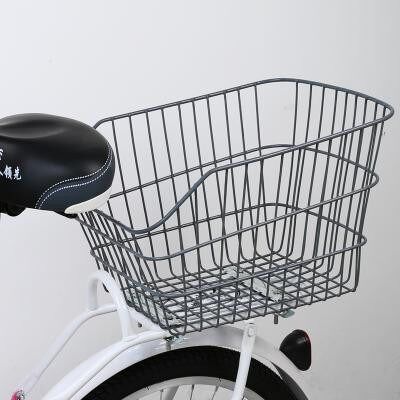 Rear basket folding car student bag frame mountain bike 1n