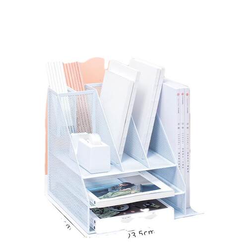 File organizer metal rack iron clip file frame文件收纳盒