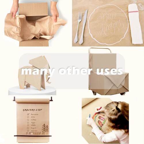 Kraft paper roll 98Feet Gift Wrapping Paper craft Christmas