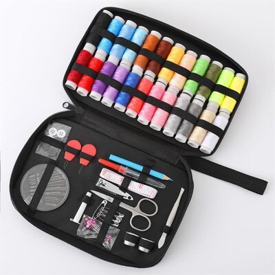 Sewing kit hand sewing needle and thread storage box set