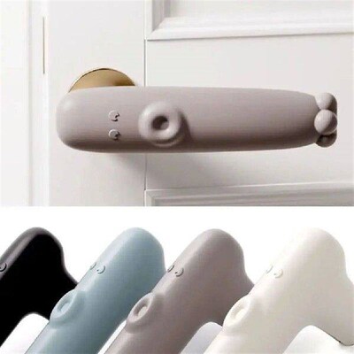 Silicone Door Handle Cover Octopus Shape Anti Collision