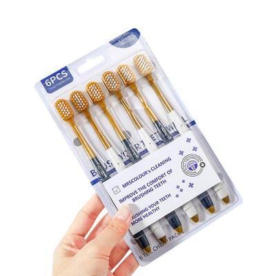 Supermarket Same-Style Wide-Head Soft Toothbrush for Adults,