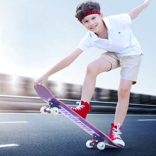 Four Wheel Skateboard Beginners Men and Women Advanced Doubl