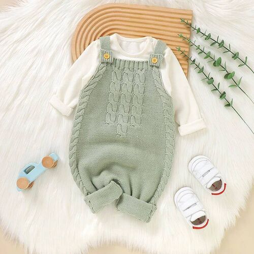 Infant Boys Girls Sleeveless Rompers Clothes 0-18m Newborn B
