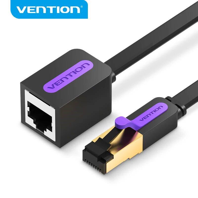 Vention Cat7 Ethernet Extension Cable RJ45 Cat7/Cat6 Male to