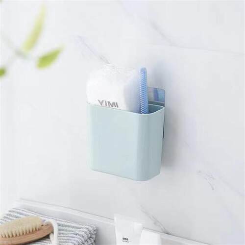 Wall Hanging Comb Toothpaste Storage Toothbrush Holder Bath