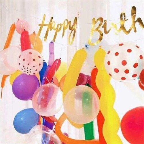 Latex Balloons Transparent Dot Balls for Birthday Party