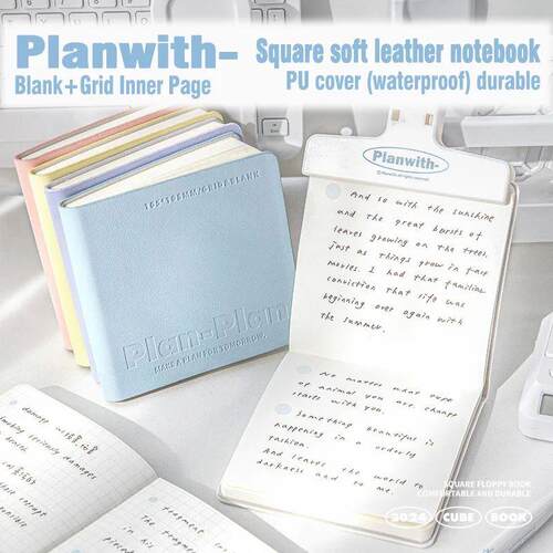 Square Soft Book Simple INS Style Student Writing Learning M