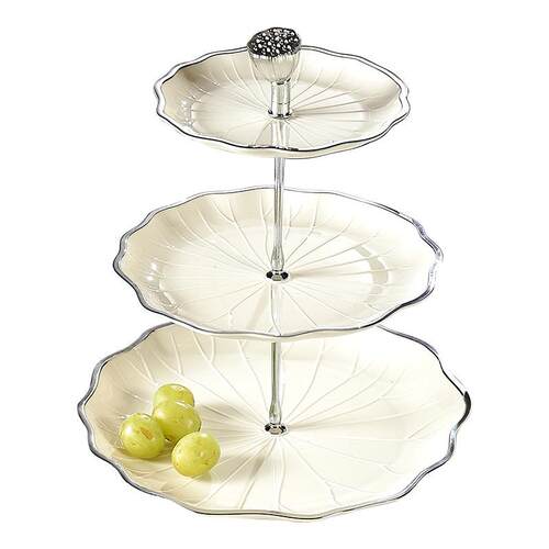 Light luxury high-end fruit tray, home living room tea table
