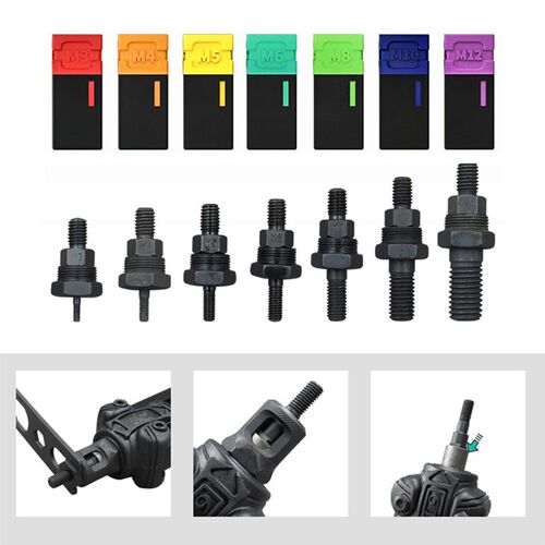 Rivet Nut Tool Manual Mandrels M3-M12 Rivet Nuts Rivetnut Fl