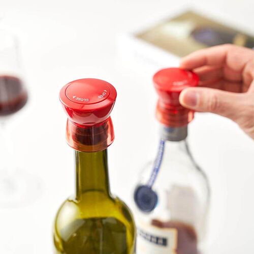 Rotary Vacuum Wine Stopper, Home-use Airtight Wine Seals, Ro