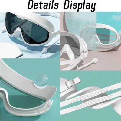 3-16 years old Large Frame Swimming Goggles  Kids High Quali