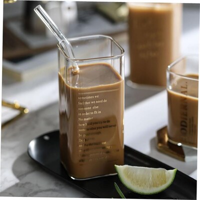 Glass Double Walled Heat Insulated Tea Cup coffee mug