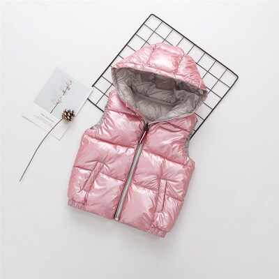 Child Waistcoat Children Outerwear Winter Coats Kids Clothes