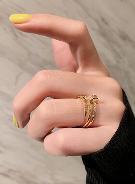 Korea New  Fashion Jewelry Exquisite 14K Real Gold Plated AA