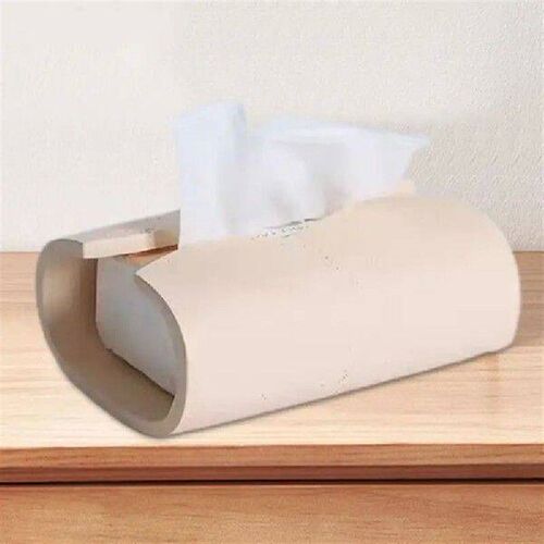 Tissue Cover Modern Geometric Napkin Storage Organizer