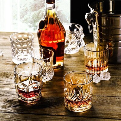 Creative crystal glass whisky glass, wine glass, classic