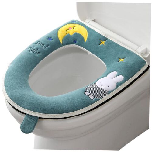 waterproof warm toilet mat implement set closestool 坐便垫