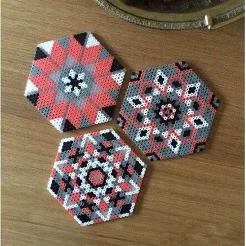 5mm 1000PCS  Black white gray blue green purple Hama Beads f