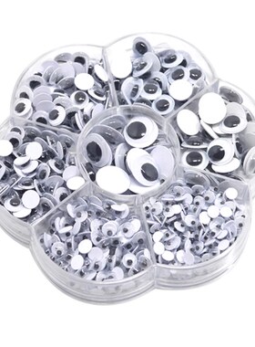 f85 1 box round wiggly wobbly googly eyes scrapbooking craft