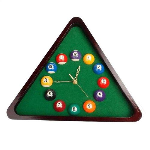 Billiards Theme Wall C Wood Frame Decorative Stylish