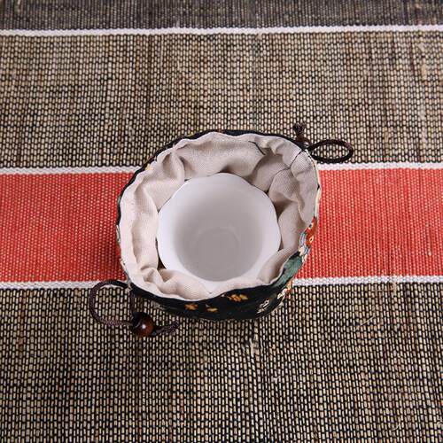 Jumbo storage bag cotton linen cloth tea cup巨无霸收纳袋