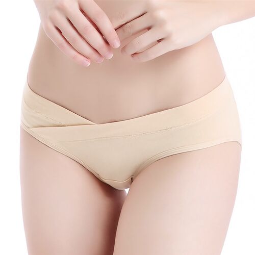 Maternity Cotton Panties Lowwaist Bellysupport Triangle Pant