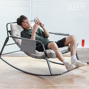 马克实测 懒人沙发摇摇椅人午睡躺椅家用阳台客厅靠背休闲