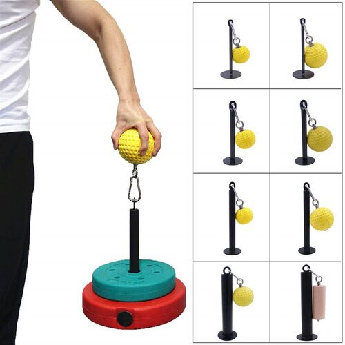 New.Hand Arm Grip Strengthener Loading Pin with Power Ball