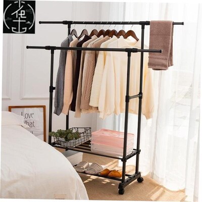 Stand clothes holder rack laundry garment dryer cloth hanger