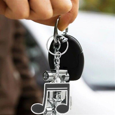 20pcs Music Keychians Music Party Favors Music Theme