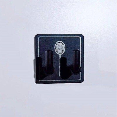 1Pcs Storage Rack Tennis Racket Holder No Hole Wall Mounted