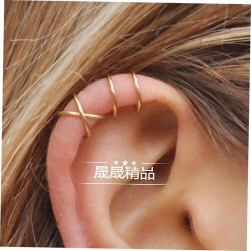 5 pcs /set Women Ear clip Clip-on Earrings male Stud jewelry