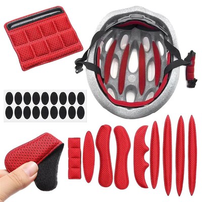 27pcs/set Helmet Padding Kits Sealed Sponge Replacement Moto