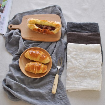 Japanese linen napkin cloth Placemat mat kitchen towel cover