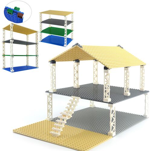 Double-sided Base Plates 32*32 32*16 Plastic Bricks Baseplat