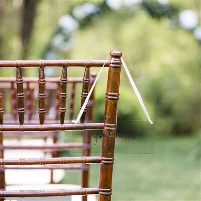 6 Pcs Chairs Reserved Signboard Acrylic Hanging Signs Seats