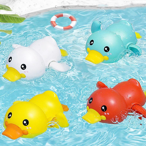 Baby Toys Bathing Ducks Cartoon Animal Whale Crab Swimming P